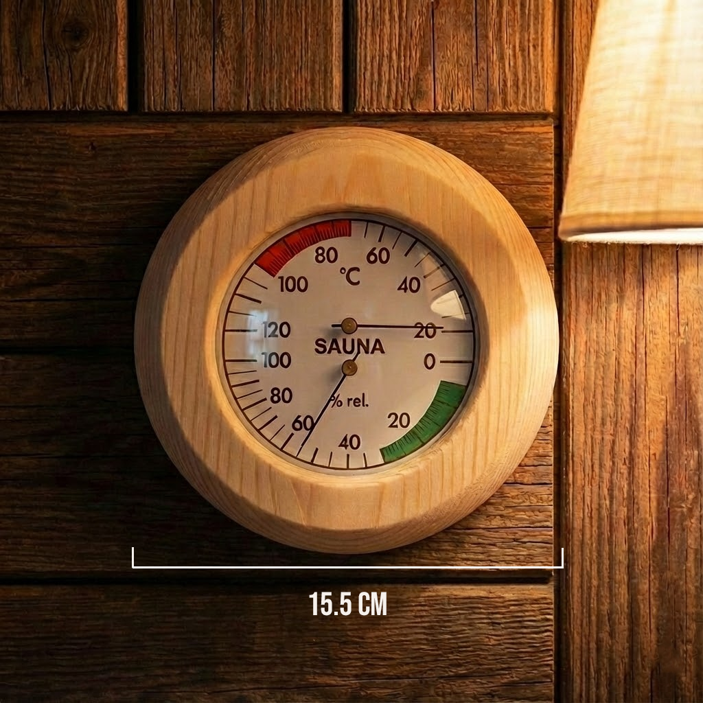 Termo-Hygrometer för Bastu